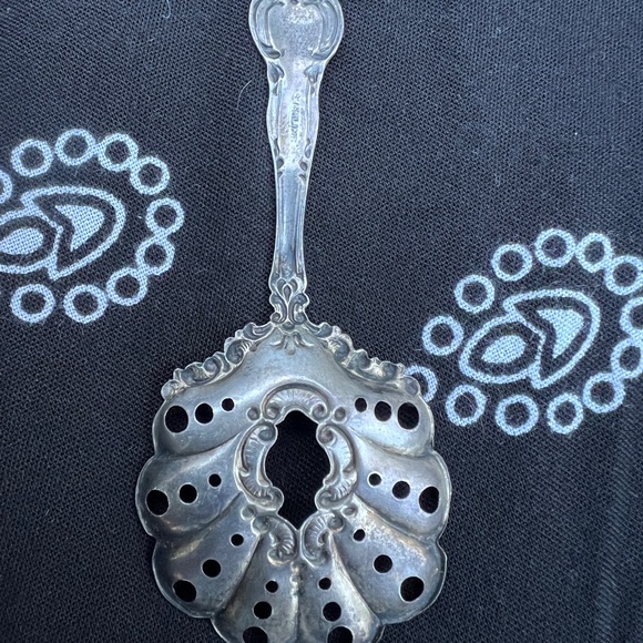 Vintage Ornate Silver Spoon - Picture 3 of 7